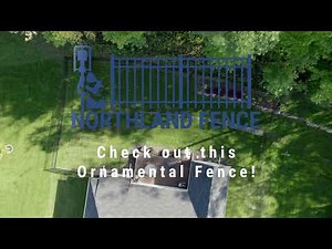 "Ornamental Steel Fence | Durable and Elegant Yard Protection"