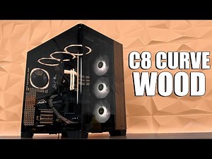 ANTEC C8 Refreshed With Successful Formula - CURVED TG & WOOD