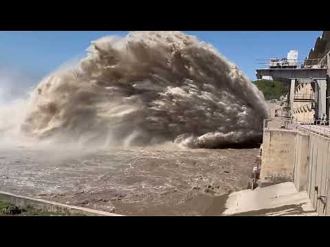 Real Hydropower Dam & Spillway gate operations