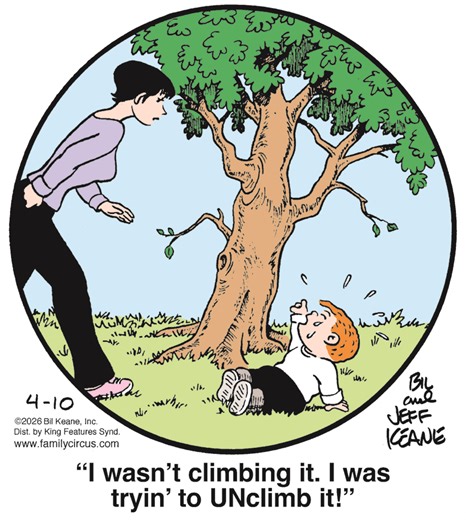 The Family Circus Comic Strip 2026-04-10 | Comics Kingdom