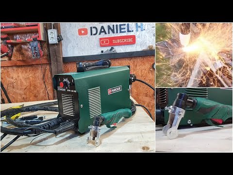 Parkside PPS 40 B2 plasma cutter unboxing - test