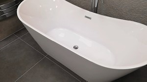 2.1K views · 15 reactions |  January Sale Spotlight  Our Viktor Benson Taha 1800 x 800 Freestanding Double Ended Bath is only €999 in our January Sale. - Sale Ends Monday | Bath Shack | Facebook