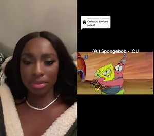 Coco Jones Reacts to SpongeBob AI Cover