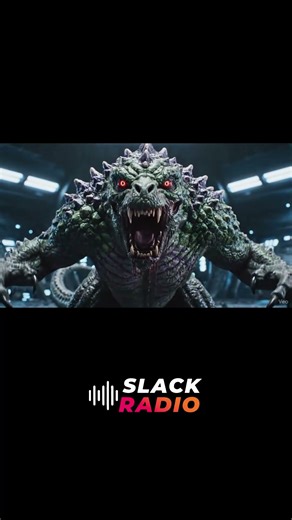 An alien can cast a Godzilla, same thing with the slack 👽😂🦖💬