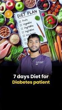 Diet for diabetes.