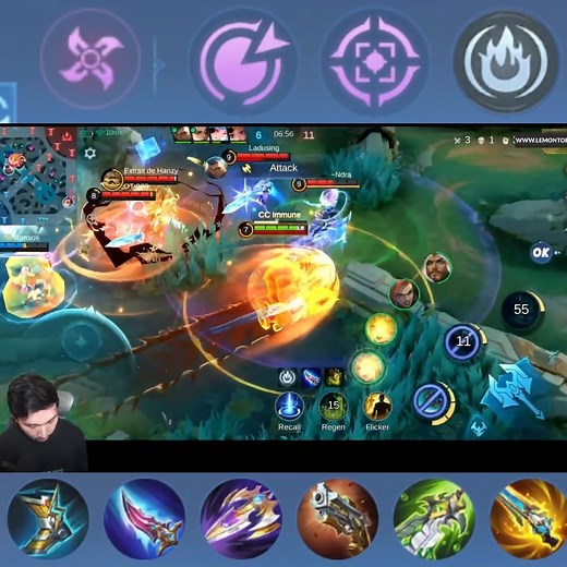 253K views · 2.6K reactions | rrq lemon kasih tutorial grock full damage 1 hit build | Top Global Gameplay | Facebook