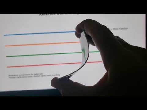 PVC thickness : rigidity