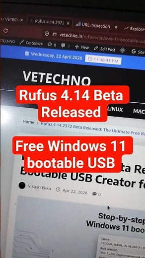 Rufus 4.14 Beta Released | Free Windows 11 Bootable USB Creator