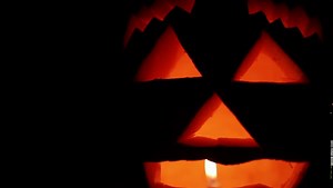 Jack-o'-lantern (Free to Use HD Stock Video Footage)