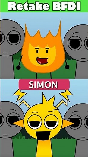 Incredibox Sprunki Retake BFDI 🔥 VS Sprunki Retake OG *HAPPY VERSION* 😭