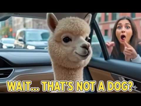 Pet Alpaca Living His Best Life Will Make You Smile