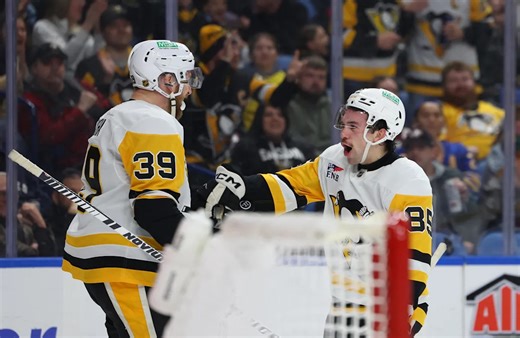 Takeaways: Led By Rookies, Penguins Earn Convincing Win Over Sabres