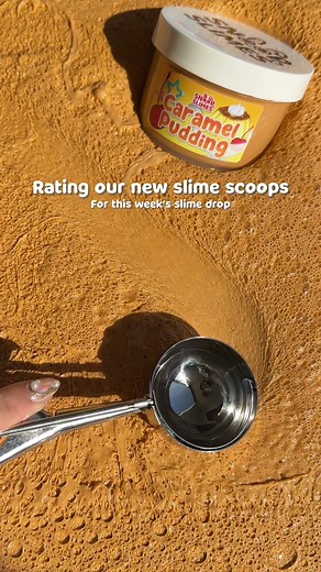 scoopin' the new slimes we are dropping this Friday 🤭 fairy sparkling water really is the main character this week next restock is Friday at 6pm CT on our website #snoopslimes #slimeasmr