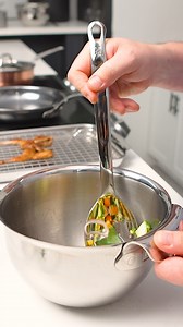 Spoon, scoop, serve—this deep spoon does it all. The 13-inch stainless steel deep spoon from Hestan Culinary isn’t just pretty—it’s durable, polished to perfection, and ready for action in any kitchen. 🍲👩‍🍳 #sponsored by Hestan Culinary #chefsroll #rollwithus #crfeatureshestanculinary #HowIHestan #HestanCulinary #HestanChefsTools | Chef's Roll