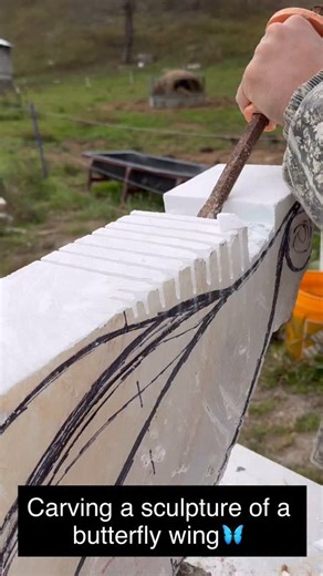 One of my Butterfly wing sculptures carved from Italian Ice Alabaster. I have many different series of artwork, this being one of my favorite and most popular! I will post my very first wing in the coming days with the story behind how this series started! #fineart #stonesculpture #marblesculpture #sculptureoftheday #sculptureart #artoftheday #sculpture #investmentart #contemporaryart #contemporarysculpture | Sebastian Piazza