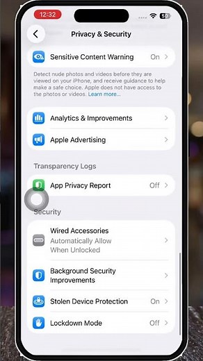 How to Enable Lockdown Mode on iPhone #shorts