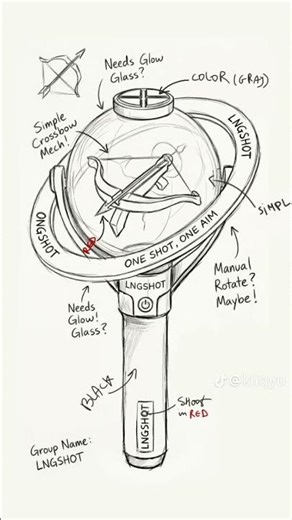 LONGSHOT light stick#longshot#kpop#viral#shorts