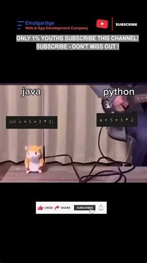 Subscribe 👍 Like ❤️ | Java vs Python: Interpreted vs Compiled Languages #shorts #viral #tranding