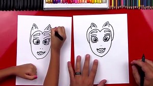 How to Draw Fangelica | Art for Kids | Monster High