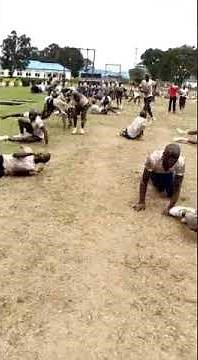 Nigerian navy training