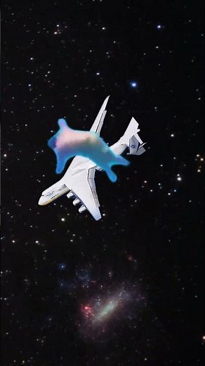 Guy Travels Through Space & Time With Plane ✈️ - Shooting Stars Meme🌎🛸