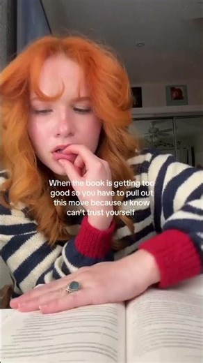 me when the book gets too good to risk it 👀📖