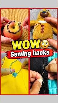 Essential Sewing Techniques to Fix Clothes Like a Pro. #invisiblestitch #sewingtips #diy