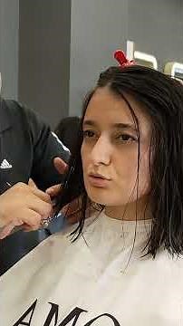 HER HUSBAND DID NOT RECOGNIZE HER ( Long to Short Haircut) #Shorts