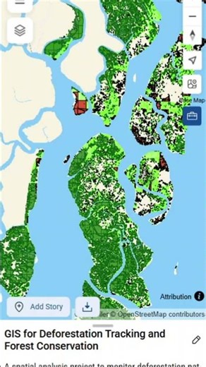 GIS for Deforestation Tracking and Forest Conservation #deforestation #gis #forest #technology