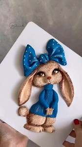 165K views · 2.1K reactions | 2D fondant rabbit tutorial | Nkiruka Ndaguba | Facebook