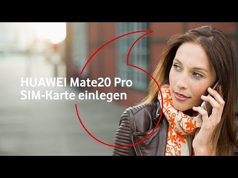 HUAWEI Mate20 Pro - Inserting the SIM card | #mobilehelp