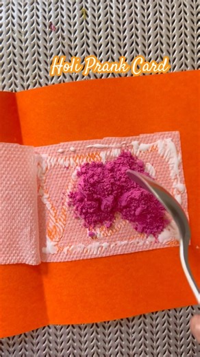 Holi prank idea | DIY Holi Card | Holi Prank Card | Holi Hack #holicraft #holiprank #happyholi #diy
