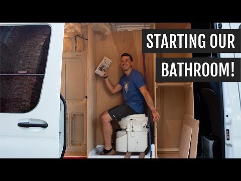 Building our Sprinter Van Bathroom + Shower | Van Build Series