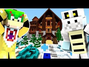 Minecraft Fun House - Bowser Jr's Winter Vacation! [65]
