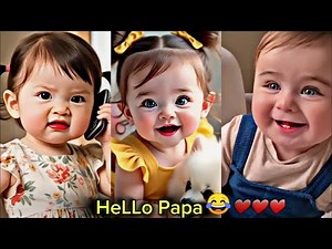 Cute Baby Laugh without stop😂Funny Baby Laughing Compilation 2025❤️- Non Stop Giggle & Cute Moment😍