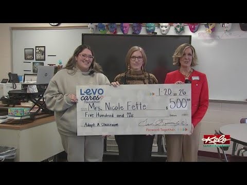 Adopt a Classroom program benefits teachers and students