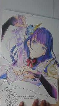 Drawing Radien Shogun [ Genshin Impact ]