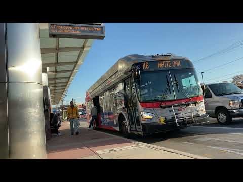 WMATA Metrobus: 2019 New Flyer XN40 #3251 | Route K6 to White Oak