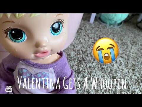 BABY ALIVE A throwback on Valentina gets a whoopin #babyalive