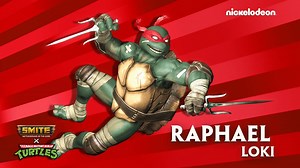 "They think I'm cool but rude? Gimme a break!" Leave your enemies shell shocked with Raphael Loki, available now in the TMNT Battle Pass! | Smite