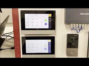 Intercom IP HIKVISION - Funciones de llamada entre monitores DSKH6320WTE1.