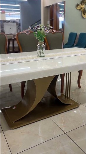 Premium Onyx Dining Table Set | Luxury Look at Affordable Price | Roomy
