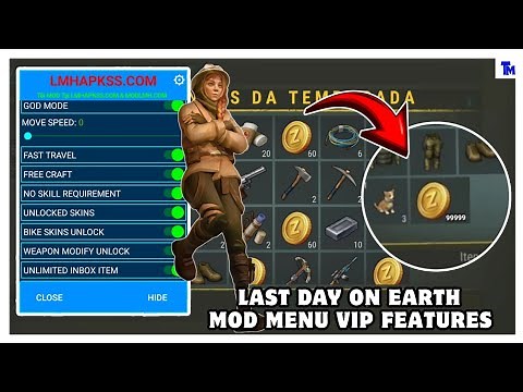 NEW!! Last Day On Earth MOD MENU | VIP FEATURES! best last day on earth mod apk
