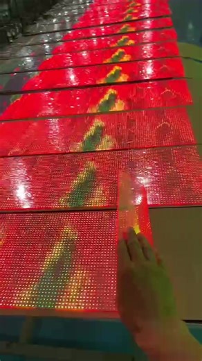 led.screen.17years on Instagram: "transparent film led screen display #screen #display #panel #media #ledscreen #leddisplay #ledwall #billboard #sign #factory #bigscreen #video #led #lighting #round #DIY"
