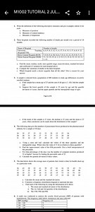 Write the definition of the following descriptive measures and ... | Filo