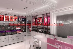 [Hot Item] Beauty Display Cabinet Cosmetic Showcase Shop Cosmetic Store Interior Design