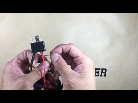 How to switch the polarities for your low and high beams.