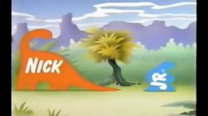 ［转载/放送文化］Nick Jr. Bumper - Dinosaurs (1995)