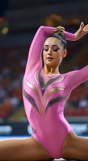 Atleta de gimnasia artística deslumbra en competencia Nuestra gimnasta muestra todo su talento en la competencia: estiramientos, giros con cinta y equilibrio perfecto. Cada movimiento refleja fuerza, concentración y elegancia frente al público emocionado. #Gimnasia #Atleta #Competencia #Elegancia | Ella Brilla