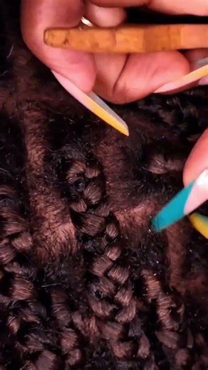 Uploaded Scalp Scratching and Nitpicking with Long Nails 💅 #asmr #visualtingle #asmrsounds